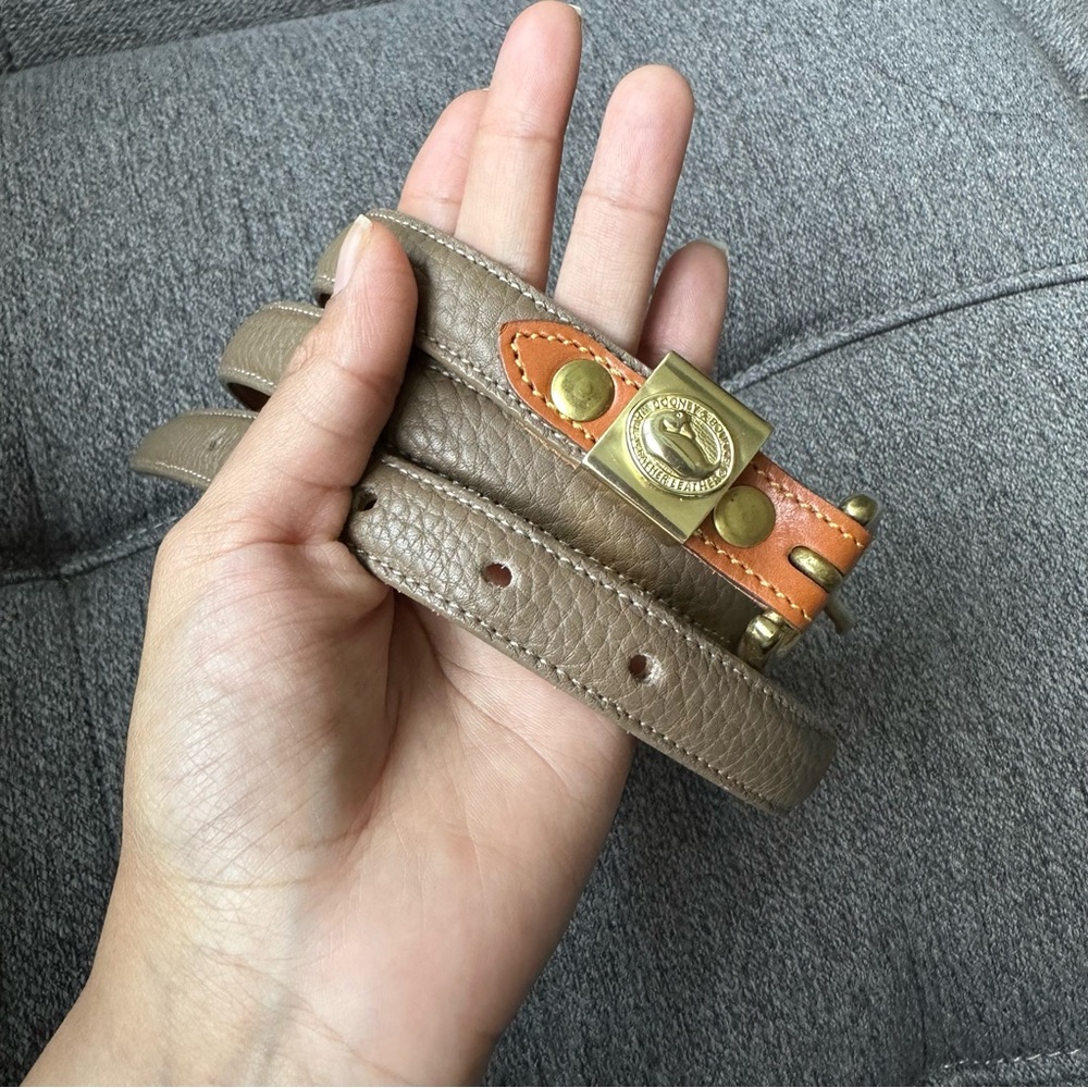Vintage Dooney & Bourke Leather Belt